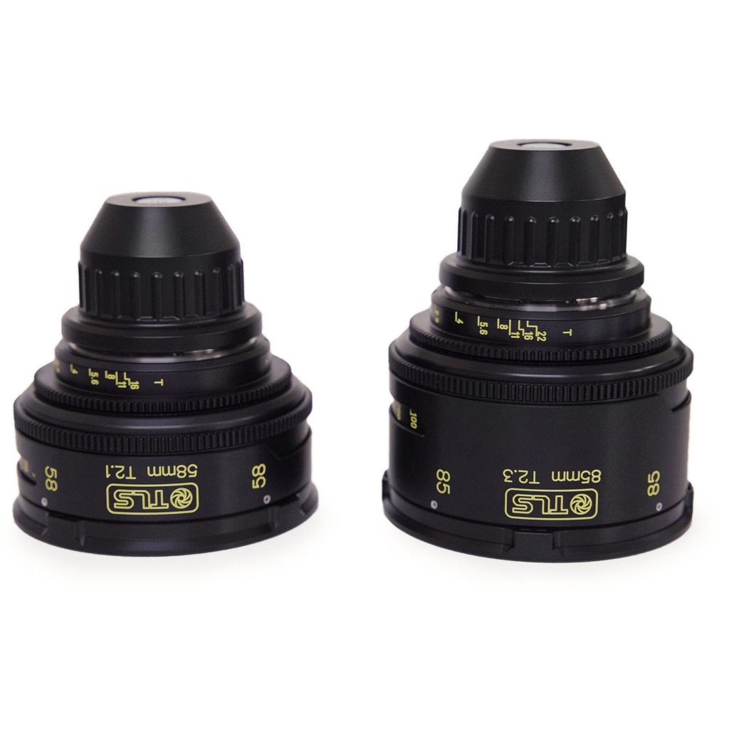 TLS Petzval Prime FF 2-Lens Kit 58, 85mm (TLS Rehouse) (PL