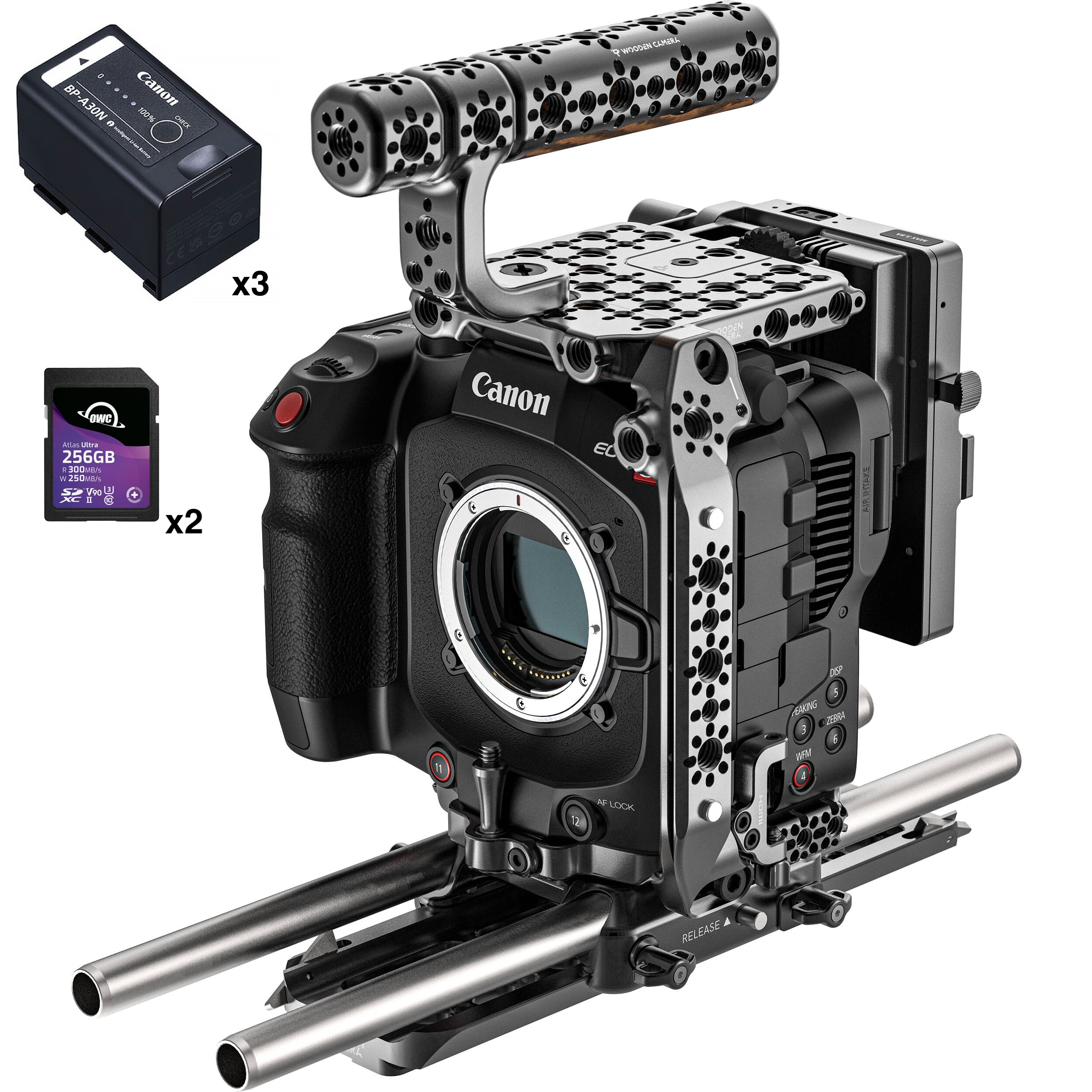 image of Canon EOS C80 6K Cinema V-Mount Camera Kit (RF)