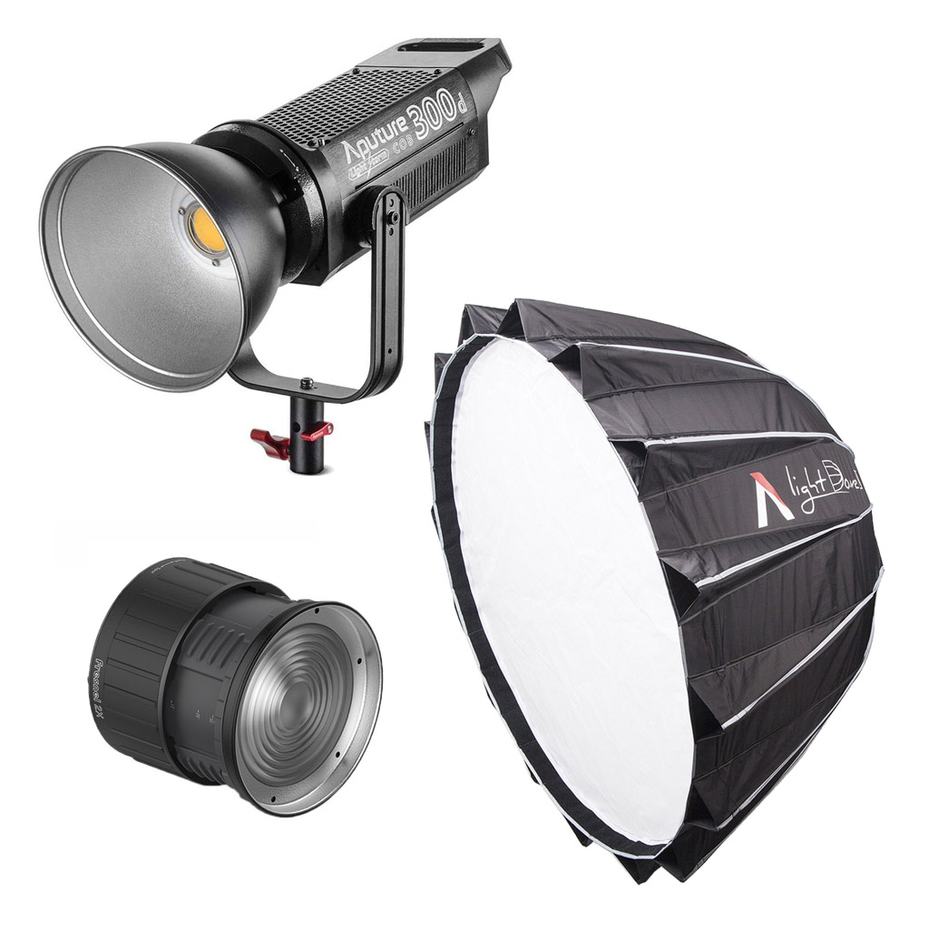 image of Aputure LS 300D Daylight LED Light Kit