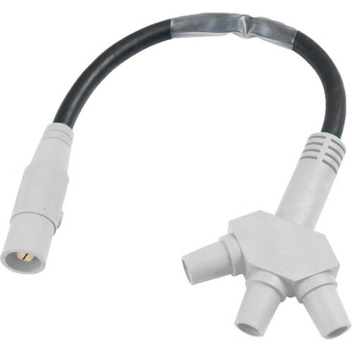 image of Soft Camlock Three-fer Triamese 4/0 Splitter 24" 400A