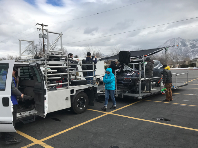 image of Custom Insert Car and Process Trailer