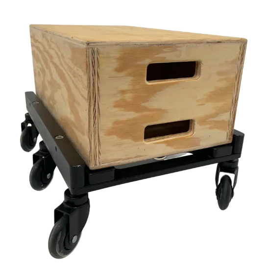 image of Apple Box Dolly with Full Apple