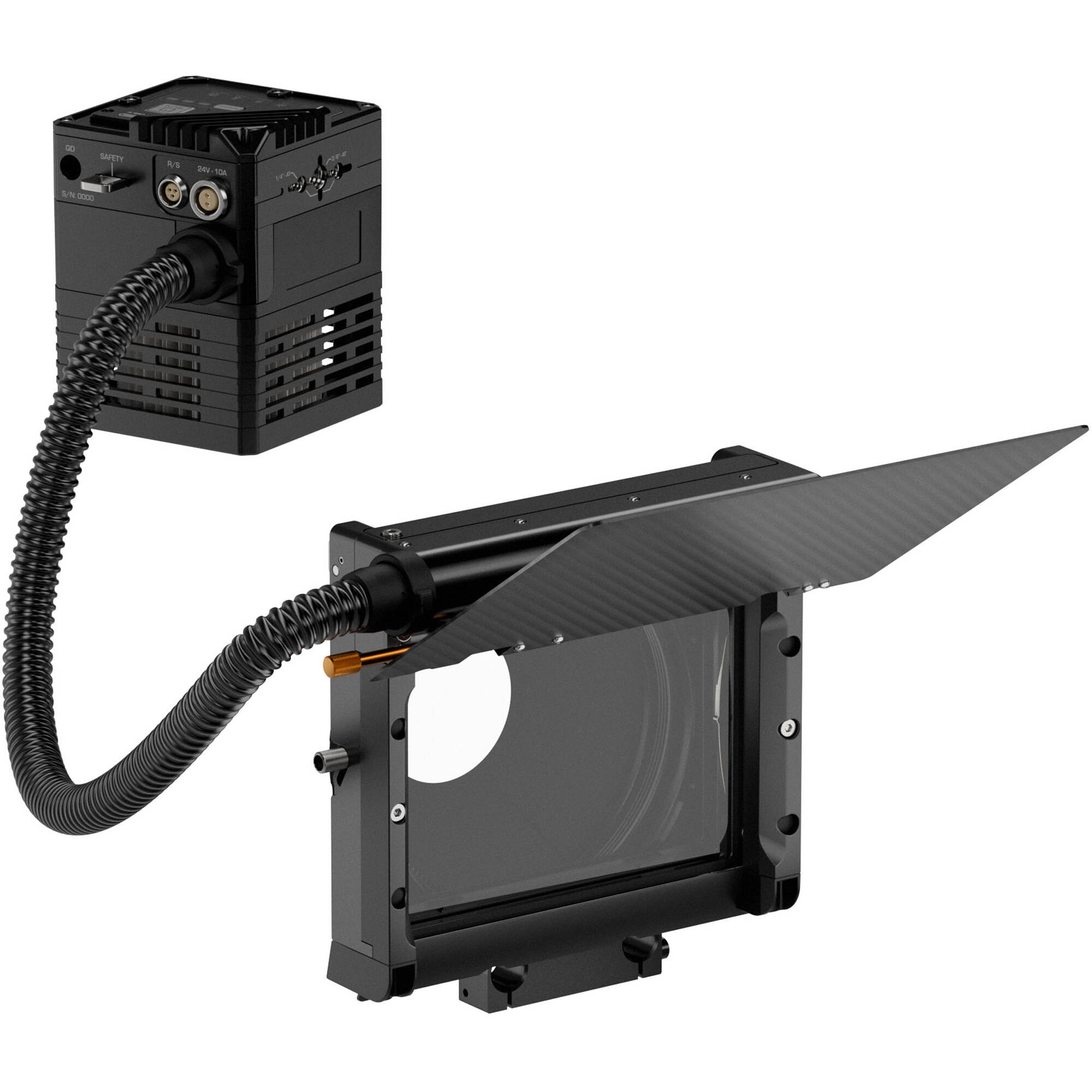 image of Bright Tangerine Prodigy Air Deflector Kit (15mm Rod Mount)