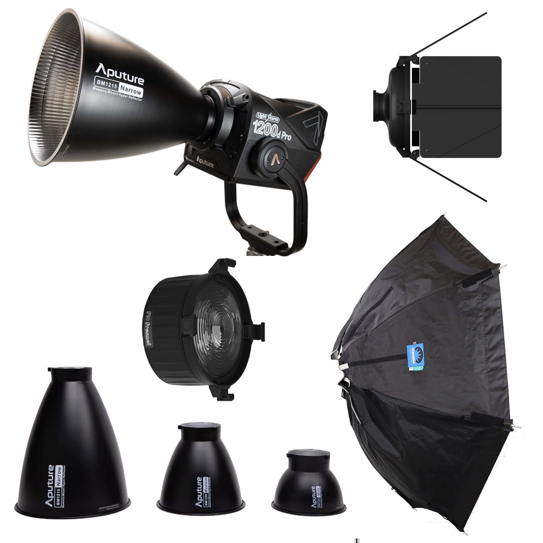 image of Aputure LS 1200D Daylight Pro LED Light Kit