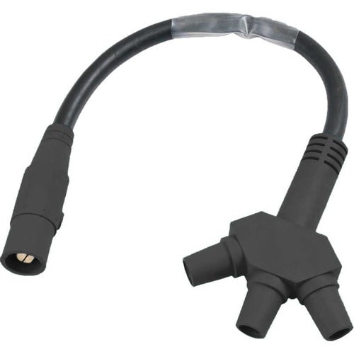 image of Soft Camlock Three-fer Triamese 4/0 Splitter 24" 400A