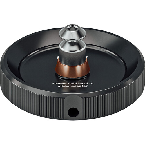 image of Sachtler Aktiv Head to Slider Carriage Adapter w/ 3/8" Screw
