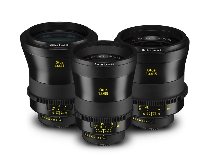 image of Zeiss Otus ZF.2 Prime 3-Lens Kit 28, 55, 85mm (EF)