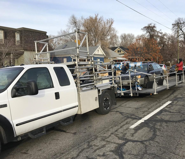 image of Custom Insert Car and Process Trailer
