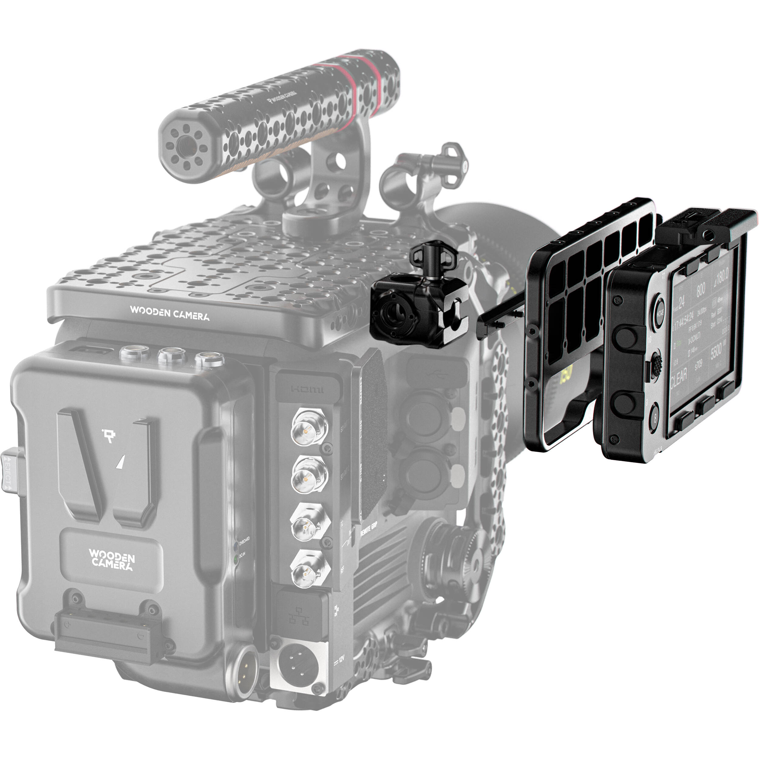 image of Wooden Camera EVF System for Sony BURANO