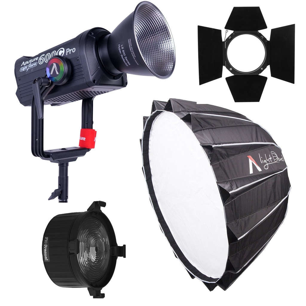 image of Aputure LS 600C Pro RGBWW LED Light Kit (V-Mount)